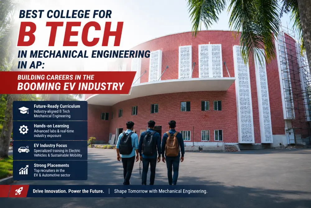 best colleges for B Tech in Mechanical Engineering in AP